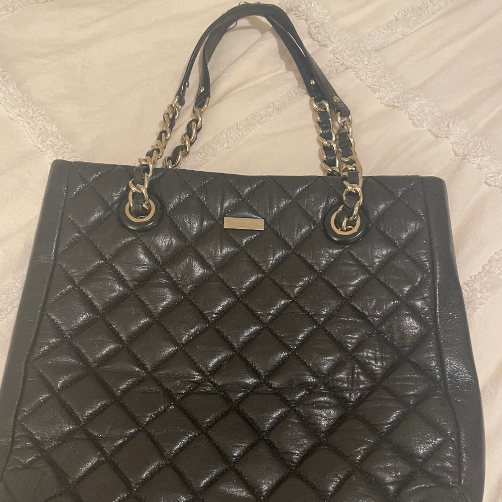 Kate spade quilted tote